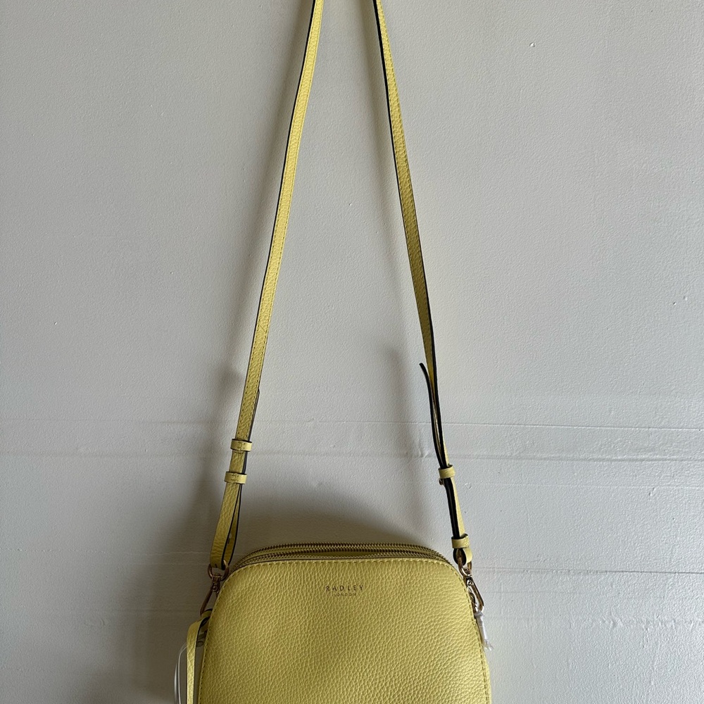 NWT Radley London Women’s Yellow Crossbody Bag - Picture 14 of 16